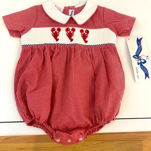 Boys Smocked Bubble